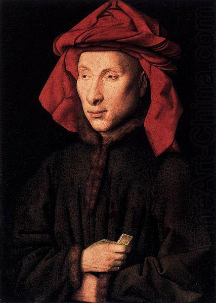 Jan Van Eyck Portrait of Giovanni Arnolfini china oil painting image